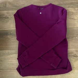 Lululemon Keep it Cozy Crewneck in Plum